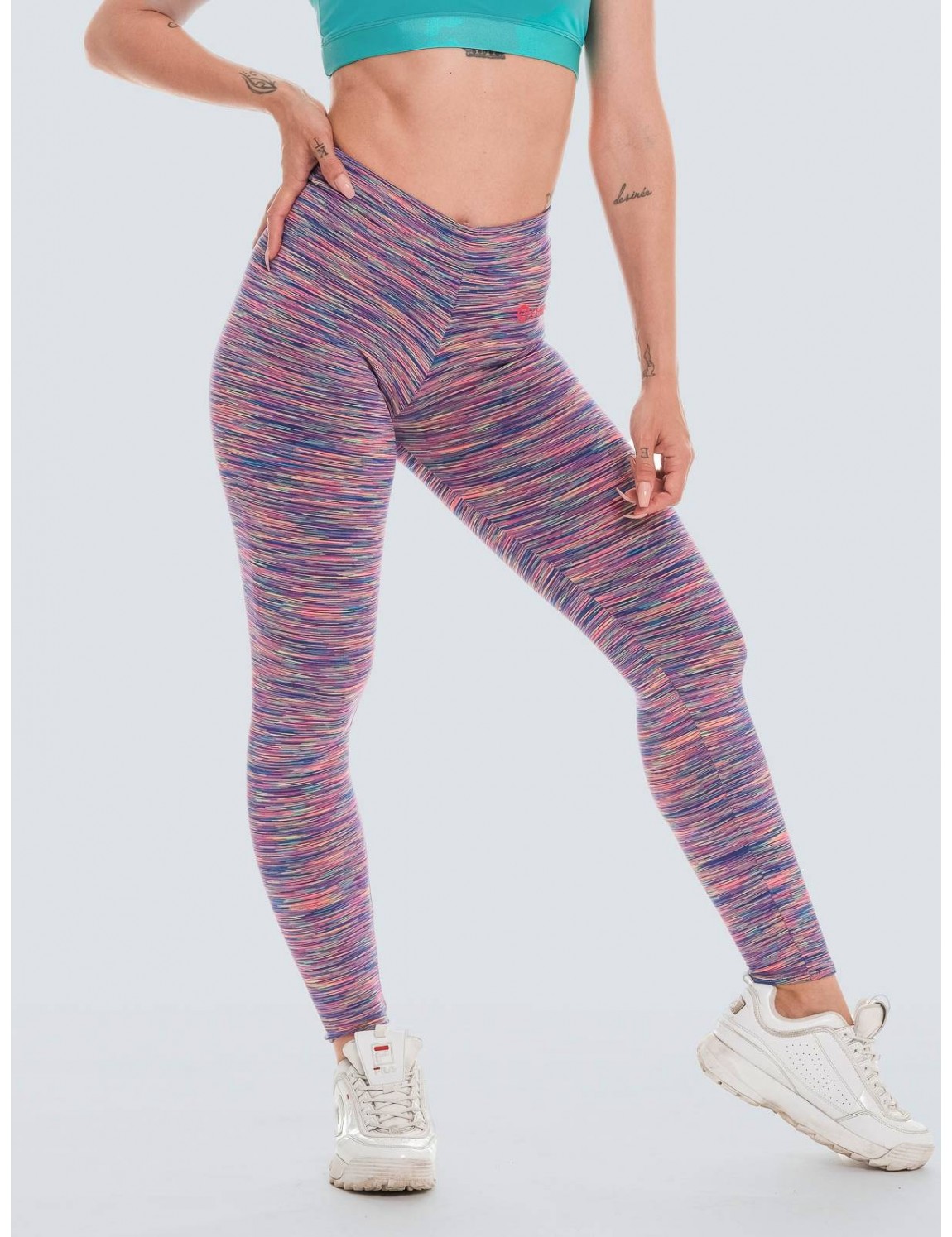 Colorful leggings for dance and