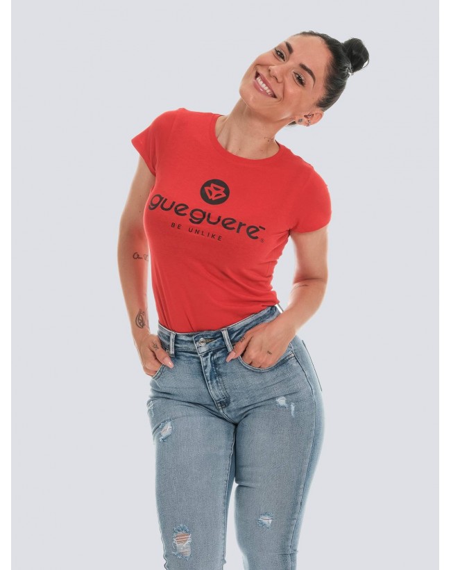 Camiseta Guegueré basic roja