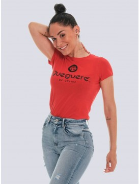 Guegueré Basic red T-shirt