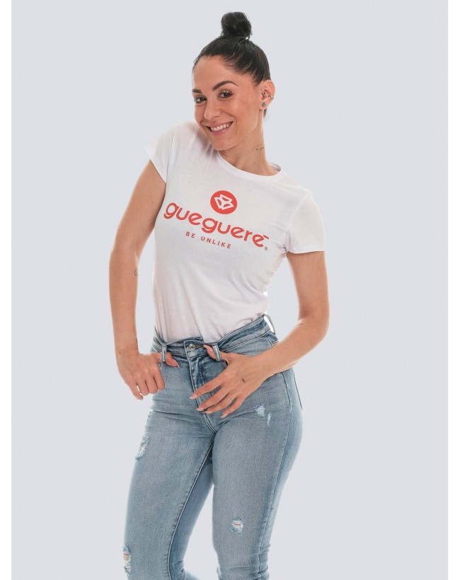 Camiseta Guegueré basic blanca