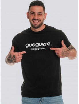 Camiseta Guegueré Basic negra hombre