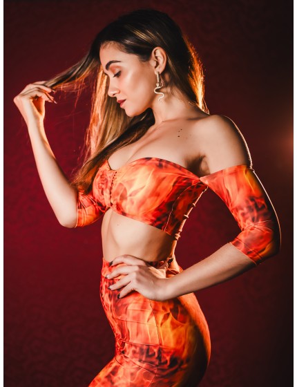 Top Bali fuego