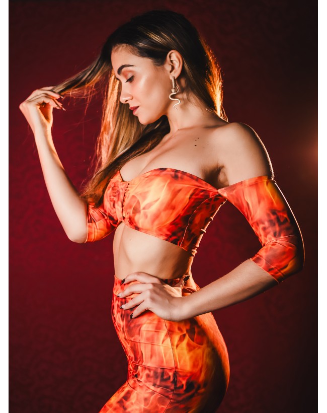 Top Bali fuego