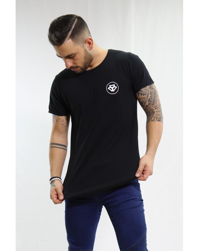 long black shirt men's