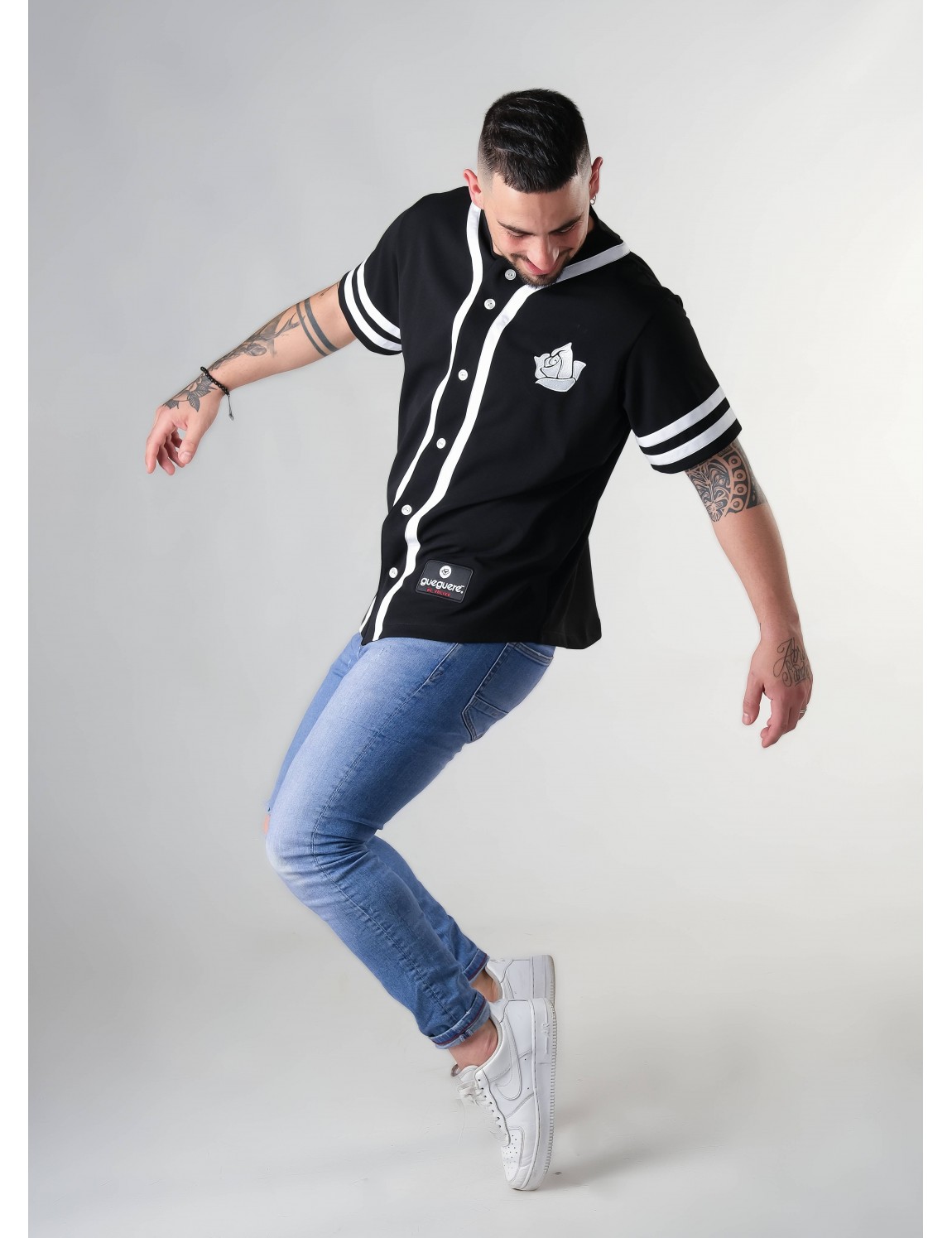 Baseball shirt  Baseball style shirt, Baseball shirt outfit, Streetwear  men outfits